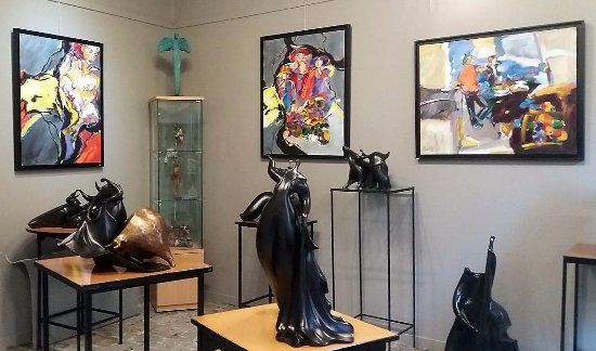 la galerie d'art Bleu Réglisse