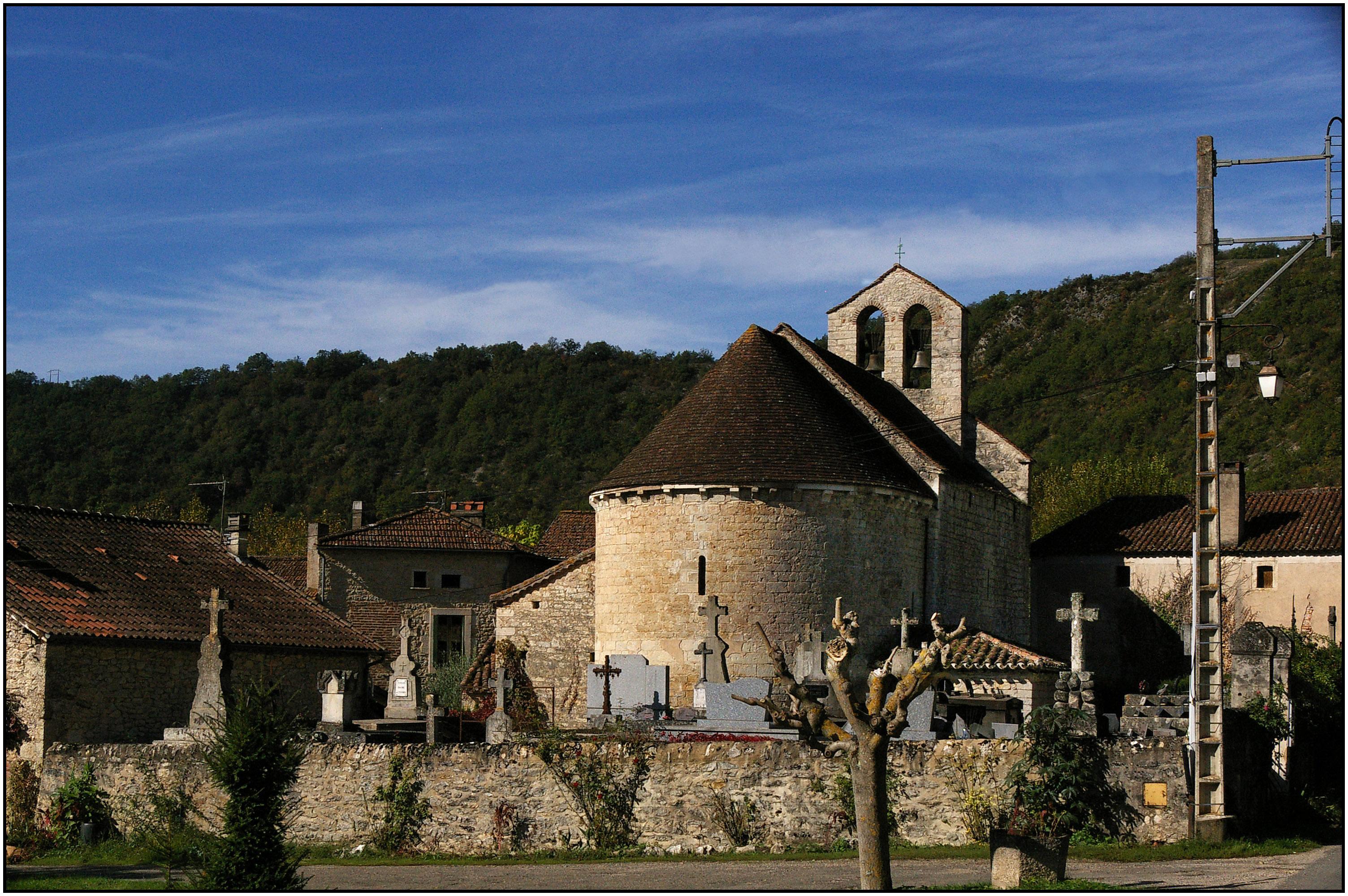 église Saint-Martin-de-Caïx de Luzech