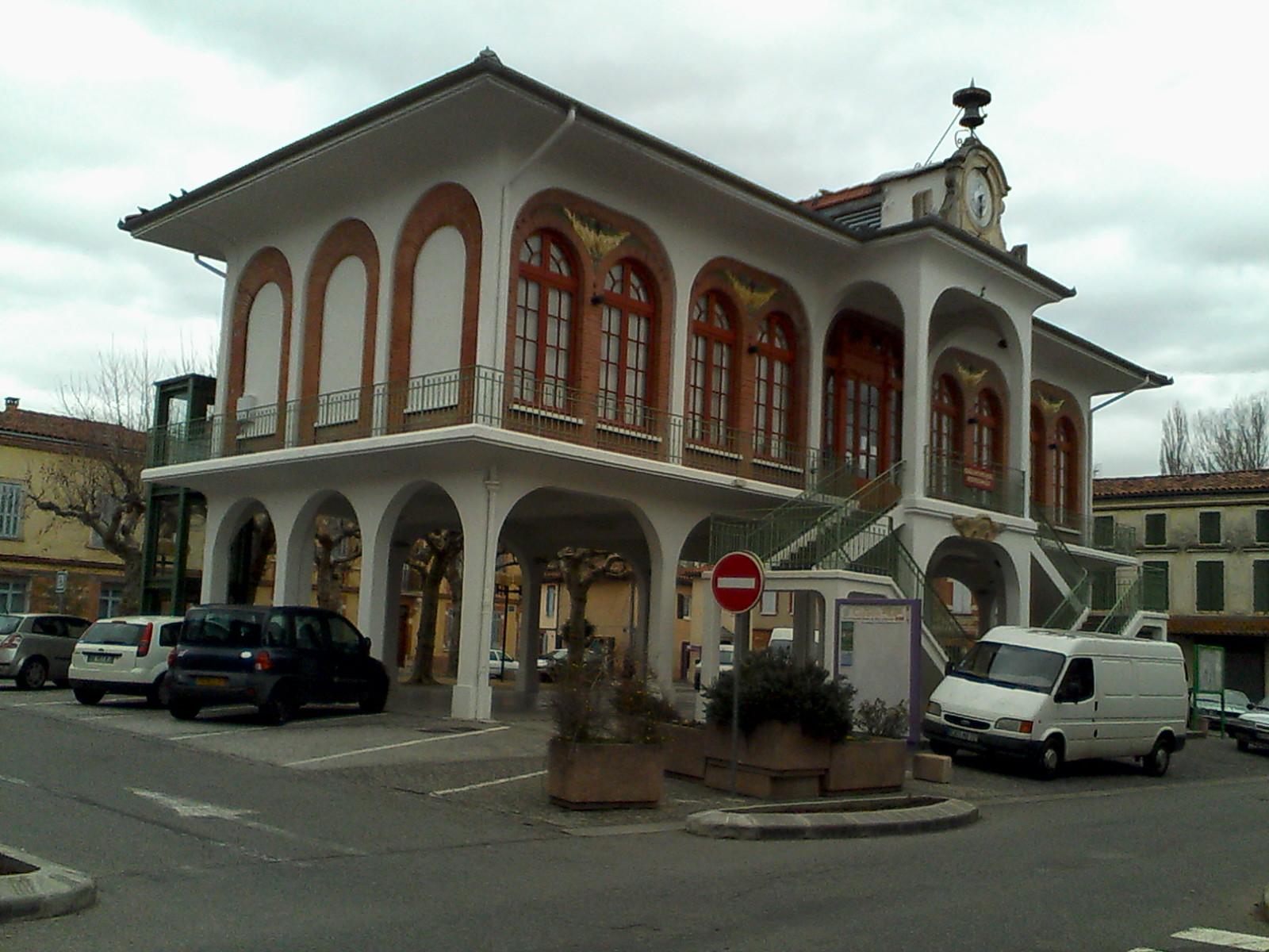 halle-mairie de Longages