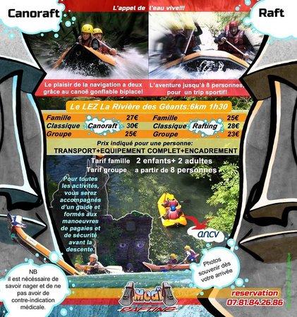 Moai Rafting