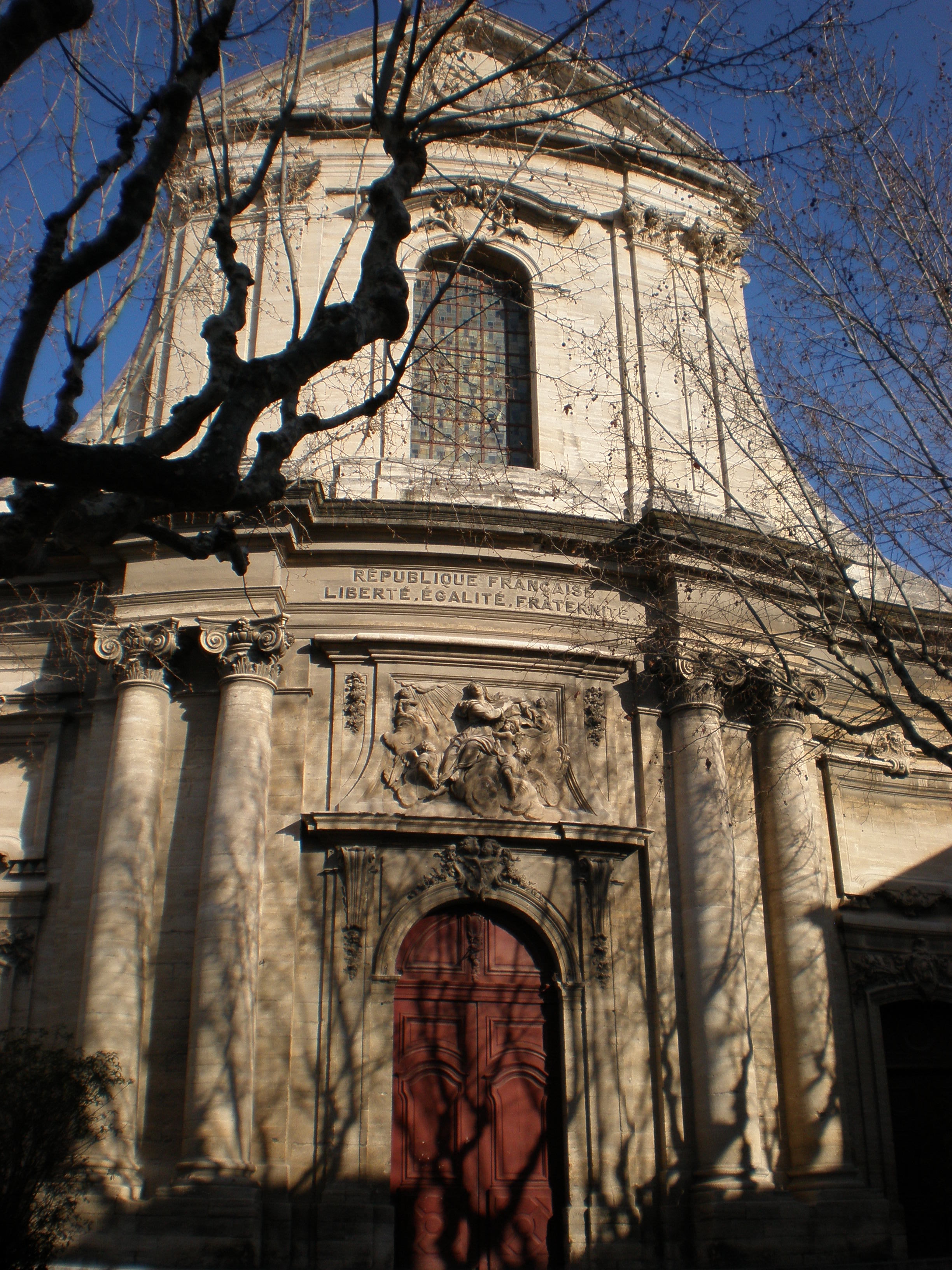 la collégiale Notre-Dame-des-Pommiers de Beaucaire