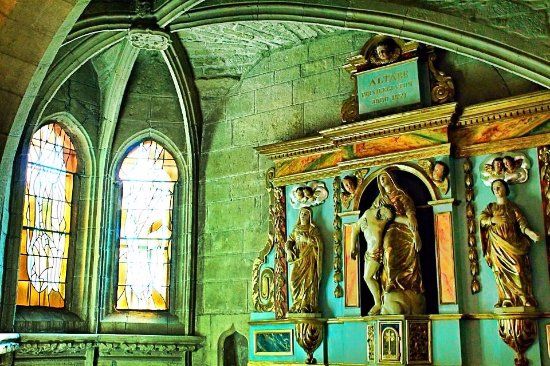 l'église Saint-Fleuret d'Estaing